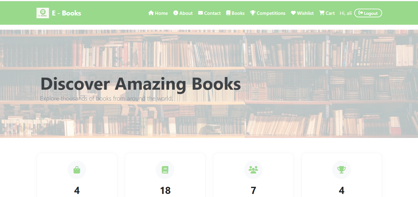 E-Books Platform Preview