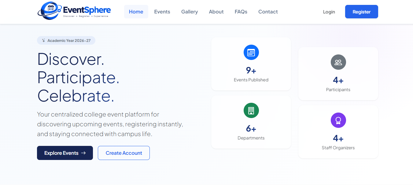 EventSphere Platform Preview